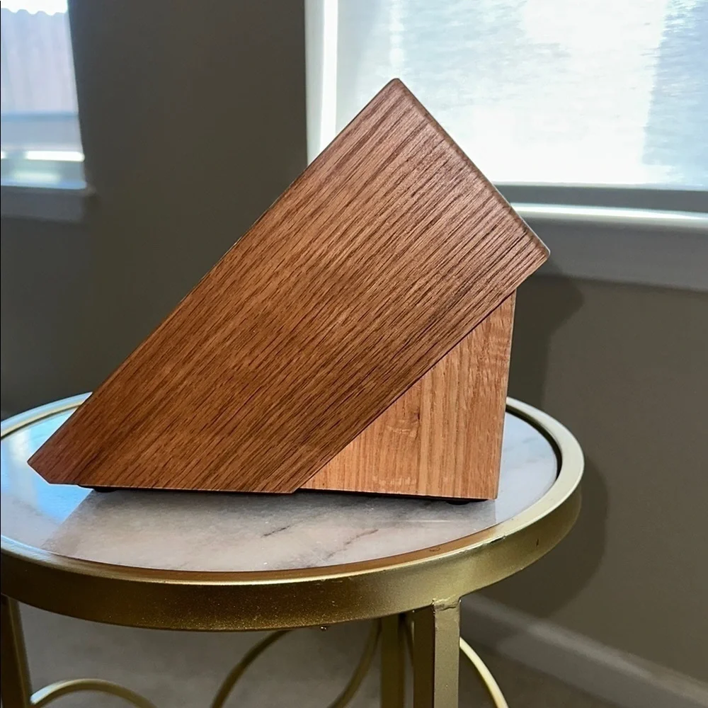 Cutco Wooden 5-Slot Knife Block